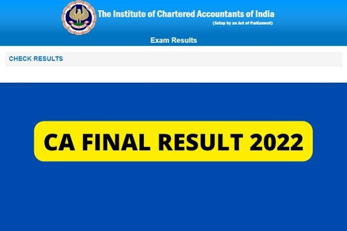 CA Final Result - Icai.nic.in